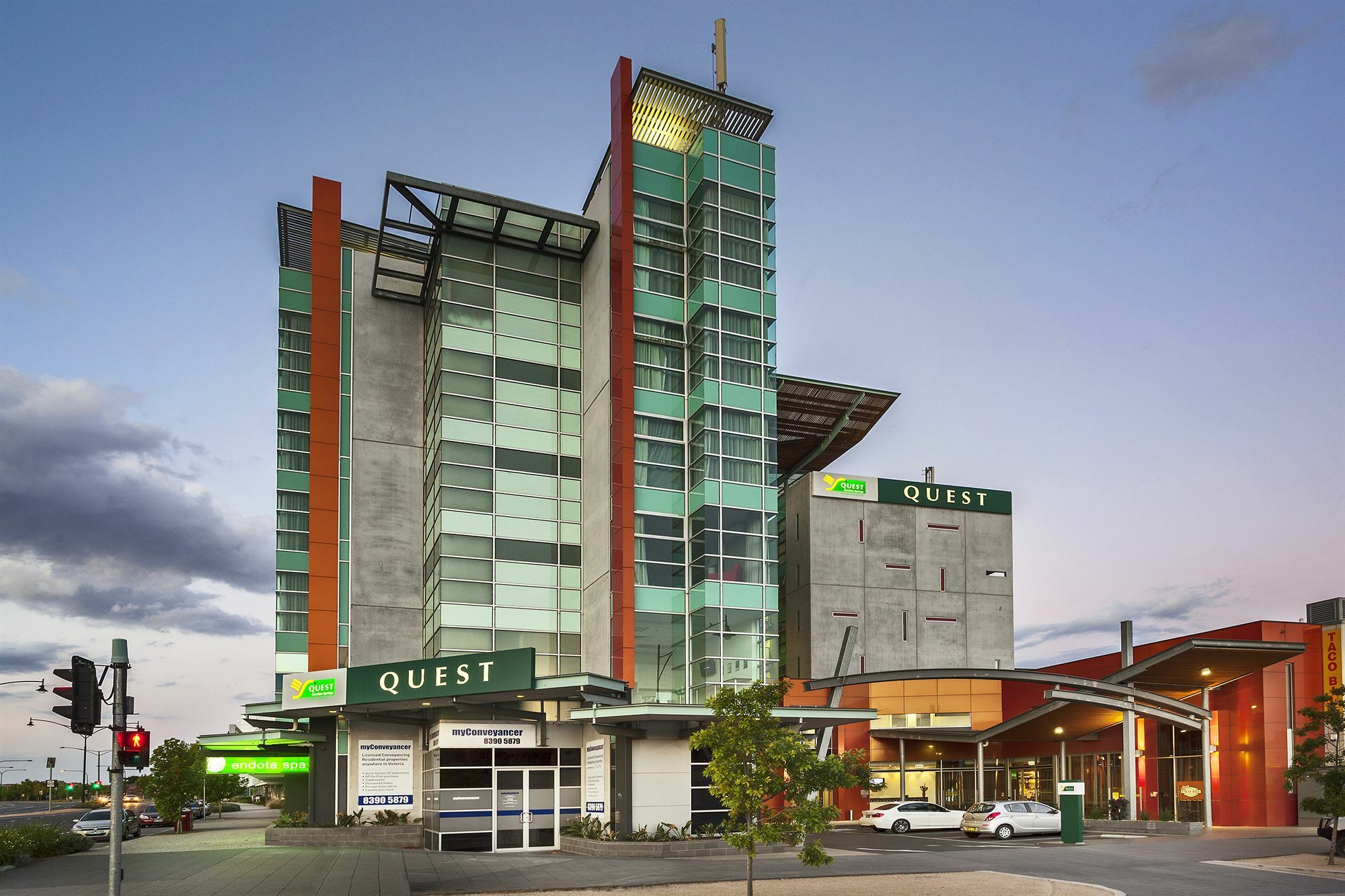 เควสท์ แคโรไลน์ สปริง เซอร์วิส อพาร์ตเมนท์ Aparthotel แคโรไลน์สปริงส์ ภายนอก รูปภาพ